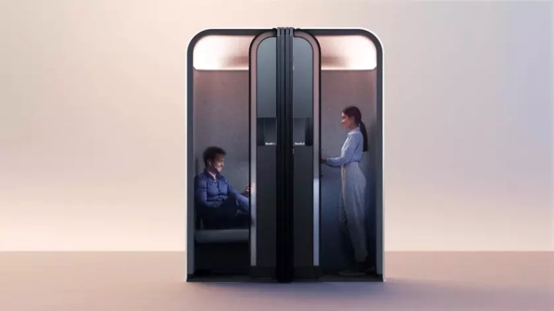 Концепт рабочей кабины Boeing в самолете