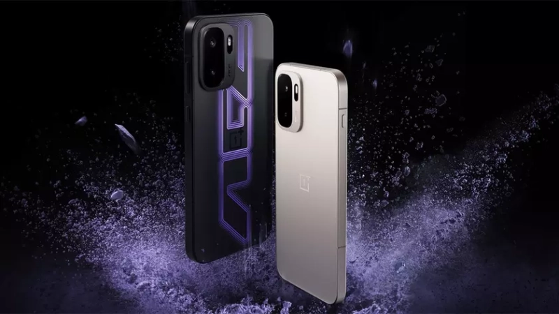 Смартфон OnePlus Ace 6 Ultra в черном цвете