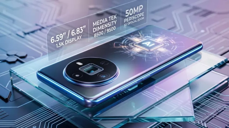 Концепция смартфона с перископической камерой