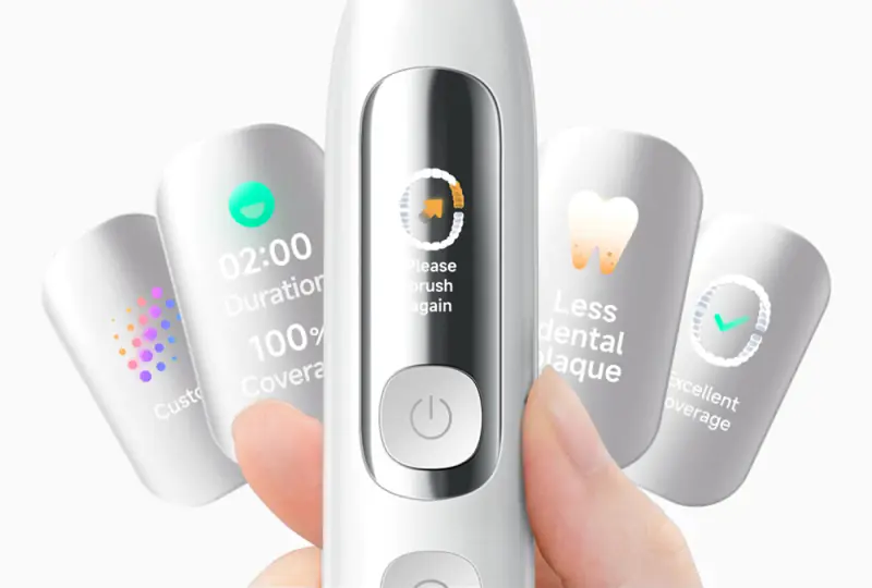 Умная щётка Xiaomi с цветным дисплеем