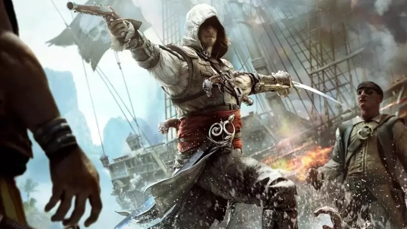 От акварелей до пикселей: Искусство в эпоху пиратов с Assassin's Creed: Black Flag
