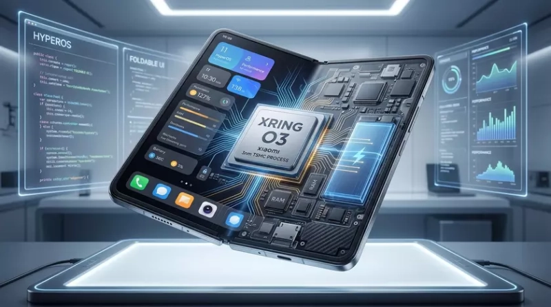 Складной смартфон Xiaomi нового поколения