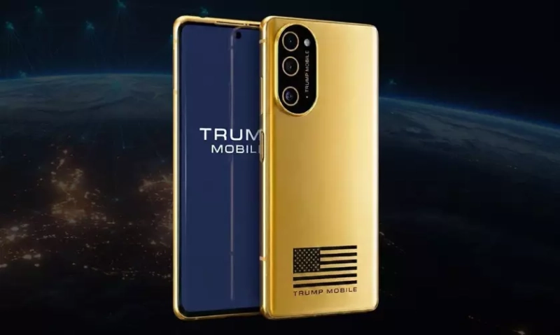 Обновлённый дизайн смартфона Trump Mobile T1