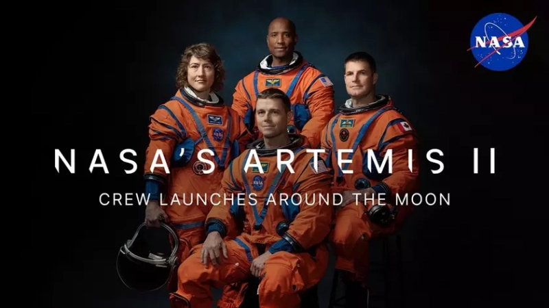 Запуск ракеты SLS с миссией Artemis II