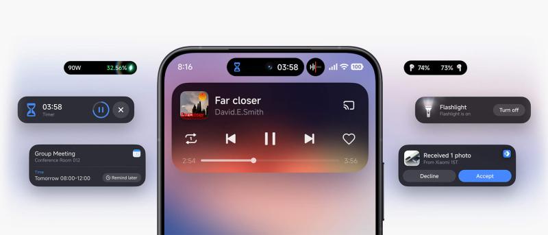 Xiaomi 15T получает HyperOS 3.1 на базе Android 16: «острова» и стабильность