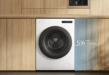 Прячется, стирает, светит: Xiaomi представила революционную стиральную машину будущего