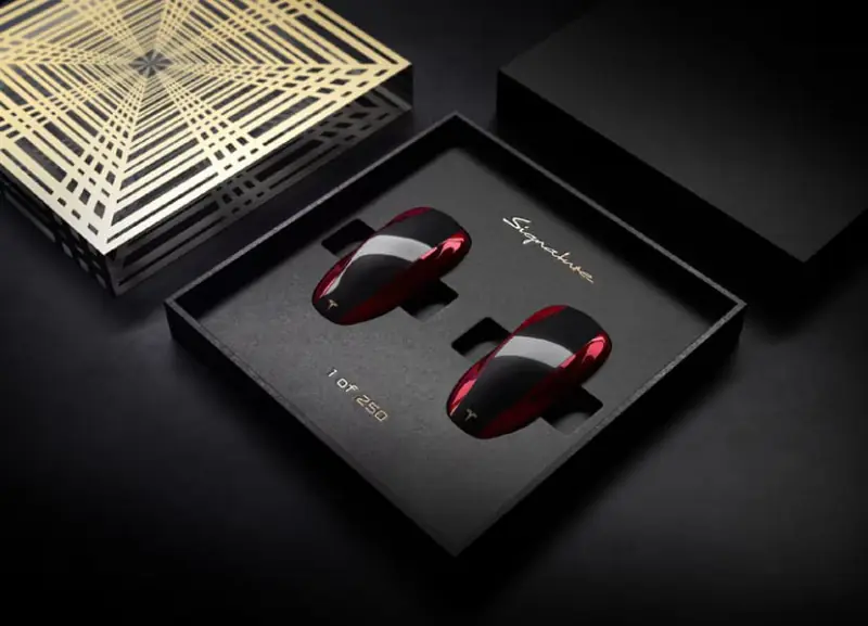 Эксклюзивный брелок Tesla Signature Edition