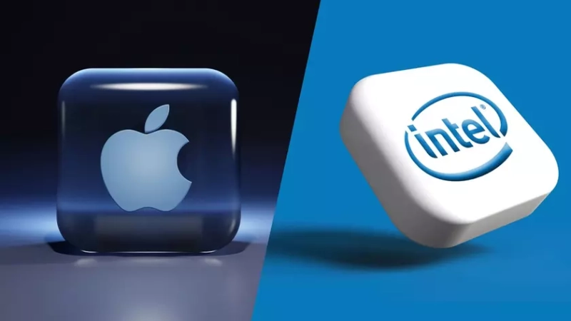 За кадром изменений: тайны логотипов Apple и Intel