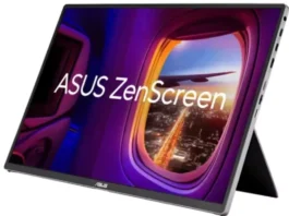 Революция в портативных мониторах: Asus раскрыла возможности ZenScreen MQ16FC с OLED и сквозной зарядкой