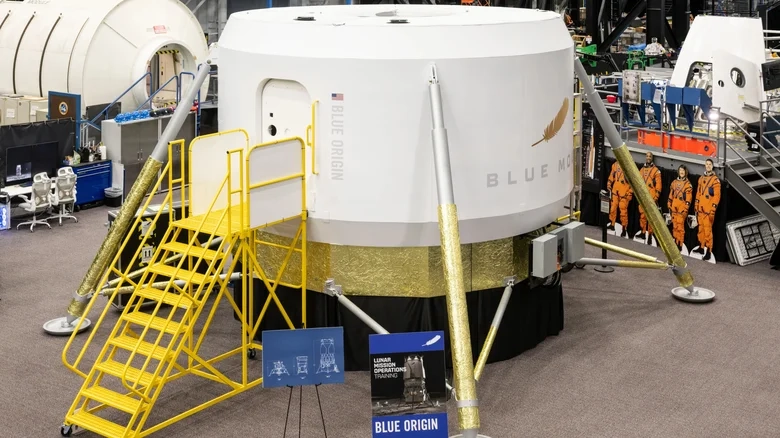 Blue Origin представляет прототип кабины посадочного модуля Blue Moon Mark 2