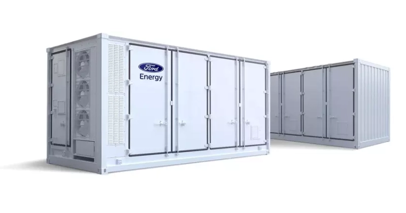 Промышленная система накопления энергии Ford Energy в контейнере