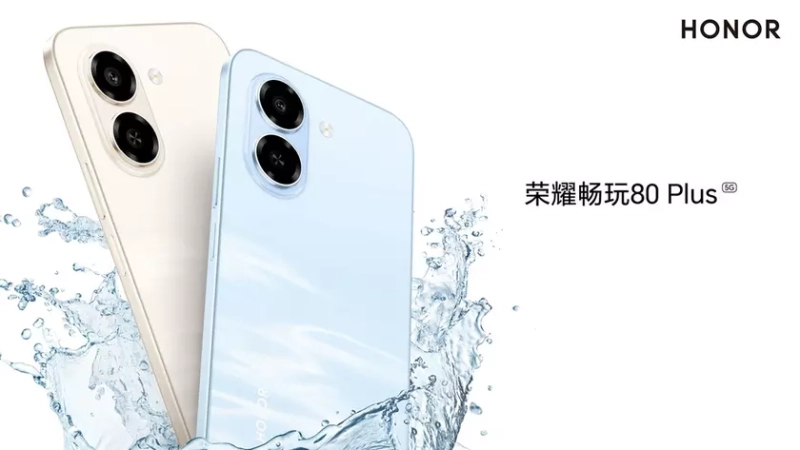Honor Play 80 Plus в зеленом цвете