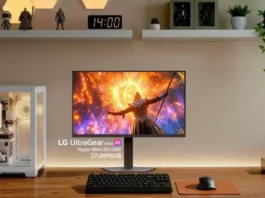 LG UltraGear evo GM9: Монитор будущего с интеллектом и рекордной частотой кадров