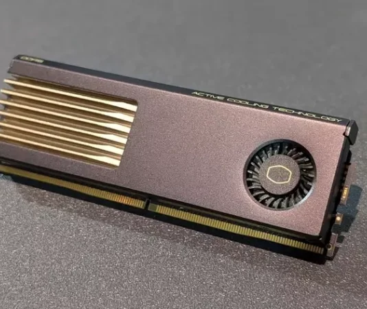 Революция в охлаждении: Cooler Master и G.Skill представили «активные» модули DDR5 с собственным вентилятором