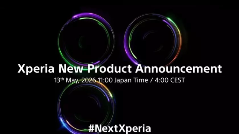 Xperia 1 VIII — ясность будущего на рекламном постере