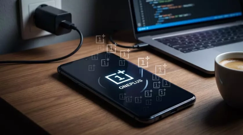 Смартфон OnePlus 13 с логотипом на задней панели