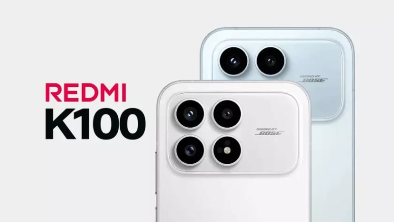 Смартфон Redmi K100 на концептуальном рендере