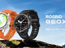 Rogbid GeoX2: защищенные смарт-часы для экстремалов, которые не боятся ничего