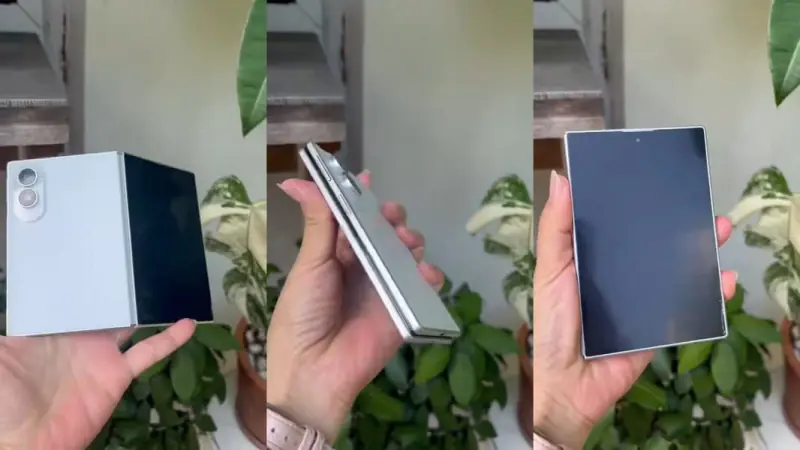 Samsung Galaxy Z Fold 8 Wide: Сравнение габаритов