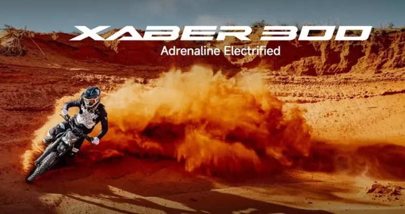 Электрический внедорожный мотоцикл Segway Xaber 300