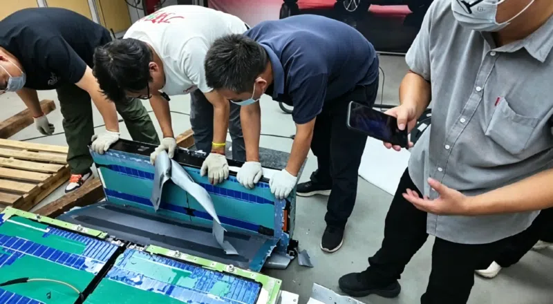 Инновационная конструкция BYD Blade Battery