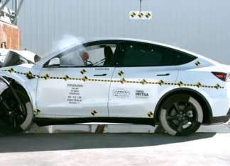 Tesla Model Y первой «сдала экзамен» по новым супер-строгим правилам безопасности