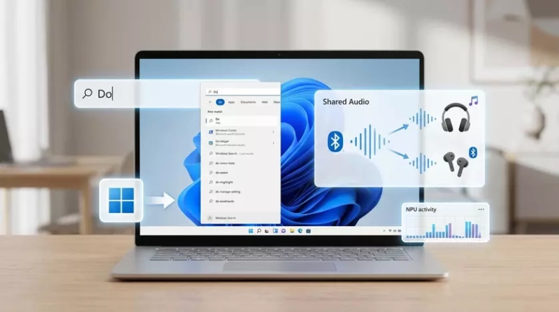 Испытайте быстрый поиск и улучшенный звук в новом апдейте Windows 11
