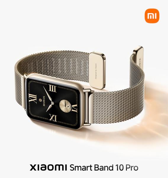 Xiaomi Band 10 Pro: алюминий, керамика и юбилейная попытка выглядеть премиальным