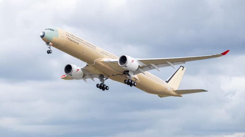 Первый полет прототипа A350-1000ULR