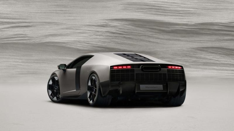 Аэродинамический силуэт Audi Nuvolari