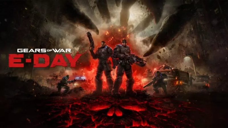 Gears of War возвращается с новым взглядом на E-Day через арт
