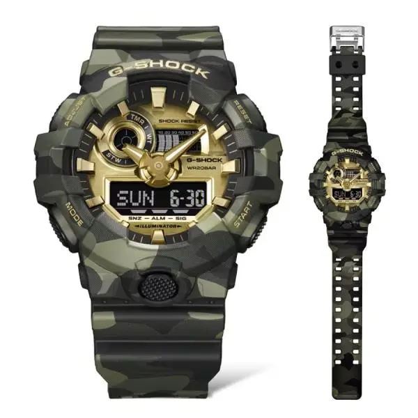 Casio выпустила серия часов с камуфляжем и золотом: ставка на моду вместо технологий?