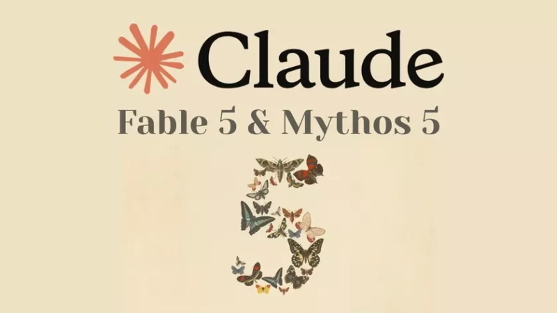 Постер AI-моделей Fable 5 и Mythos 5