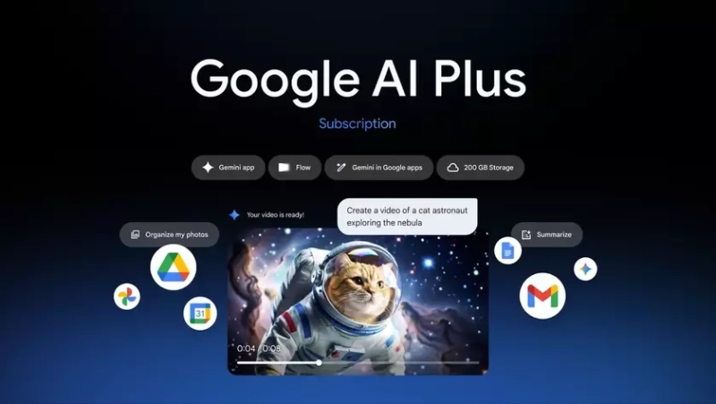 Google обновила AI Plus: пользователям Gemini снизили стоимость подписки и предоставили 400 ГБ облачного хранилища
