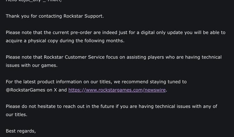 GTA VI все же выйдет на дисках: инсайдер и поддержка Rockstar подтвердили отличную новость