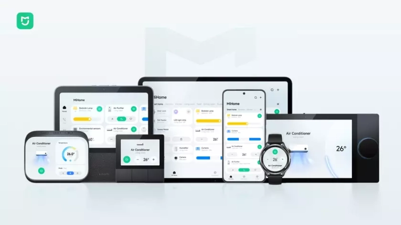 Интерфейс смарт-холодильника Xiaomi Mijia
