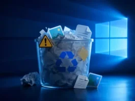 Microsoft выпустила загадочный патч: файлы в Корзине получили криптографические имена