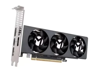 Трехвентиляторный монстр в кармане: Maxsun представила компактную RTX 5060 LP