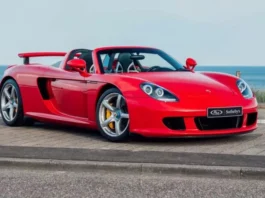 Легенда возвращается: Уникальный Porsche Carrera GT в Guards Red готовится к аукционному сражению