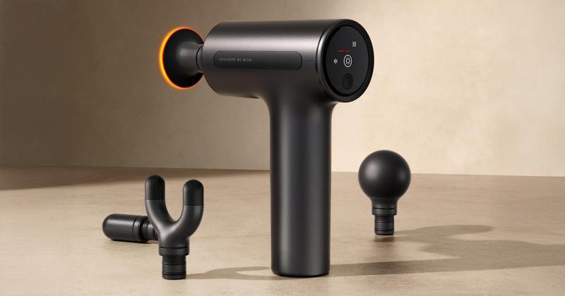 Массажёр Xiaomi Mijia Long Handle Fascia Gun 3 Heat Edition: теперь с подогревом и «длинными руками»