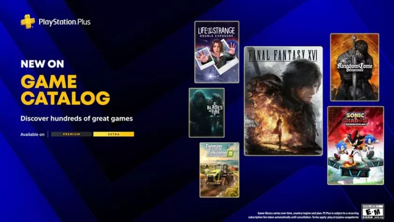 PlayStation Plus раскрывает свежий контент для подписчиков Extra и Premium
