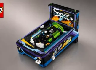 LEGO представил уникальный пинбол-автомат: классика аркадных игр своими руками