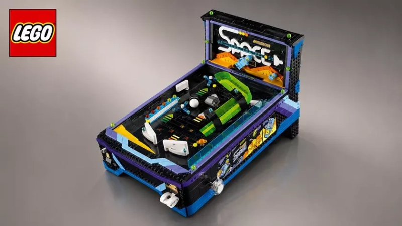 Собери аркадное чудо: Lego выпустил набор Icons Arcade Pinball Machine