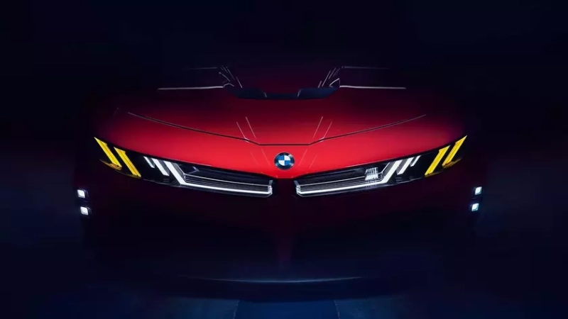 Концепт BMW M Neue Klasse с композитными деталями