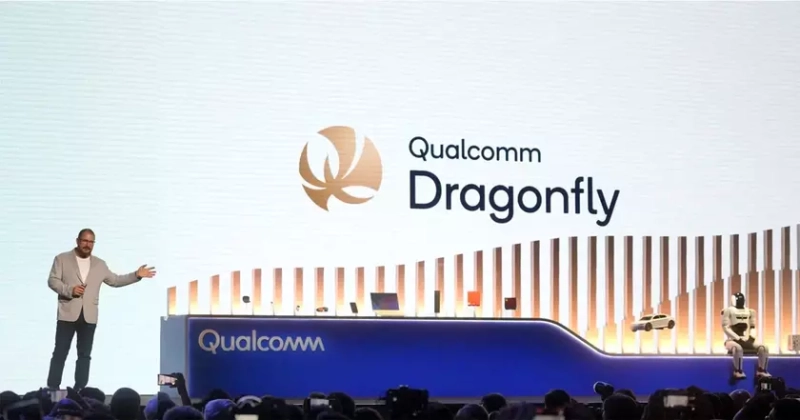 Криштиано Амон на презентации Dragonfly