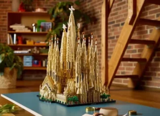 LEGO раскрыл грандиозный архитектурный шедевр: 12 000 деталей легендарного храма Гауди