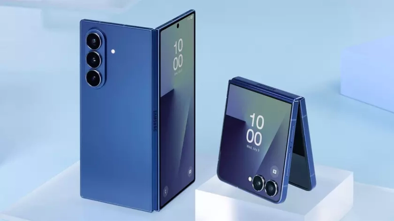 Складной смартфон Samsung Galaxy Z Fold7 на официальном рендере