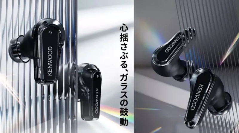 Погружение в звук: TWS-наушники Kenwood Glass Core
