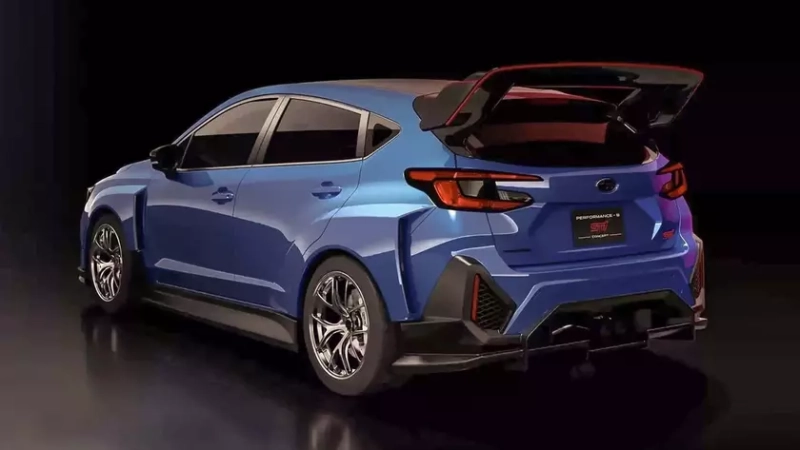 Современная Subaru BRZ STI Sport