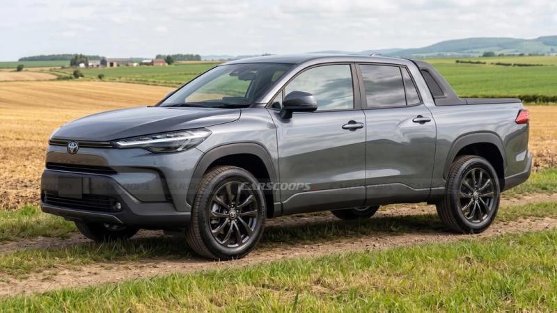 Toyota Corolla Cross превращается в пикап: практичность вместо пафоса
